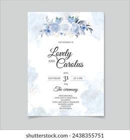 Wedding Invitation Card with Luxury Decorative. Illustrator and designer. Wedding Invites, save the date, Birthday Invites, Video Invites, E-Cards.