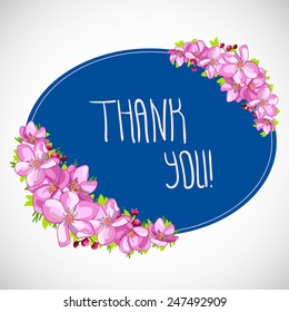 wedding invitation card with romantic flower Templates