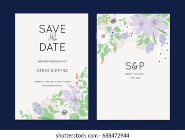 wedding invitation card template