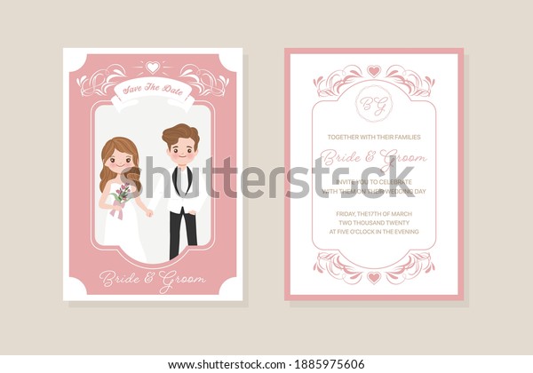 Wedding\
Invitation Card Template, Bride And Groom, Love, Relationship,\
Sweetheart, Engagement, Valentine\'s\
Day