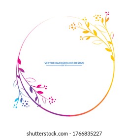 plantilla de la tarjeta de invitación a boda o de logotipos de boda. vector
