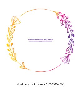 plantilla de la tarjeta de invitación a boda o de logotipos de boda. vector