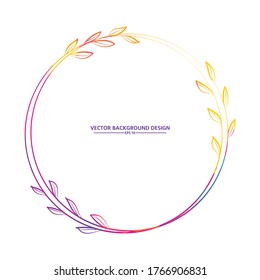 plantilla de la tarjeta de invitación a boda o de logotipos de boda. vector