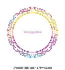 plantilla de la tarjeta de invitación a boda o de logotipos de boda. vector