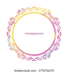 plantilla de la tarjeta de invitación a boda o de logotipos de boda. vector