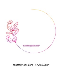 plantilla de la tarjeta de invitación a boda o de logotipos de boda. vector