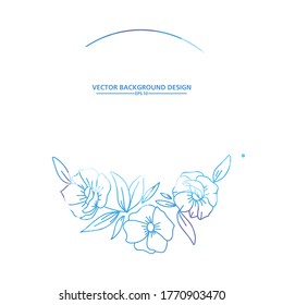 wedding invitation card template or wedding logos template. vector