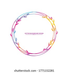 plantilla de la tarjeta de invitación a boda o de logotipos de boda. vector