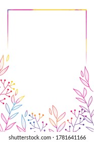 wedding invitation card template or wedding logos template. vector