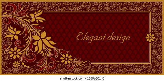 Einladungskarte für Hochzeiten. Vektordesign.