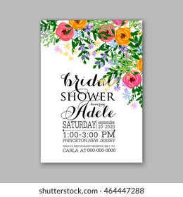Wedding invitation or card with tropical floral background. Greeting postcard in grunge retro vector Elegance pattern with flower rose illustration vintage style Valentine's day card Luau Aloha