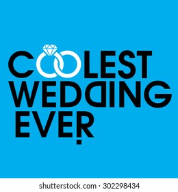 Wedding invitation card. Vector format