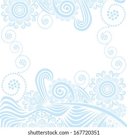 Wedding invitation card vector illustration