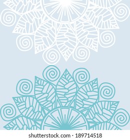 Wedding invitation card vector illustration