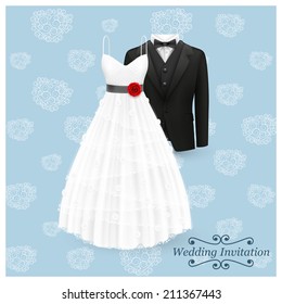 ウェディングドレス タキシード の画像 写真素材 ベクター画像 Shutterstock