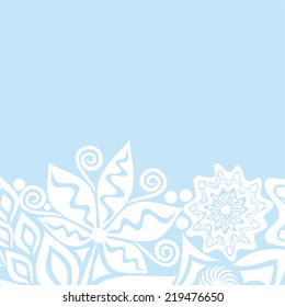 Wedding invitation card vector illustration