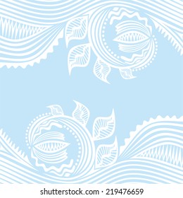 Wedding invitation card vector illustration