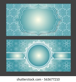 Wedding invitation or card . Vintage vector.