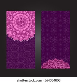 Wedding invitation or card . Vintage vector.
