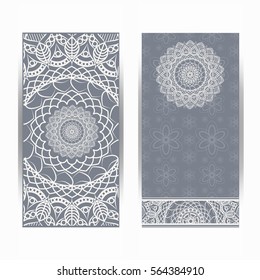 Wedding invitation or card . Vintage vector.