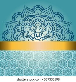 Wedding invitation or card . Vintage vector.