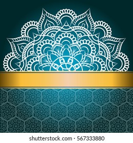 Wedding invitation or card . Vintage vector.