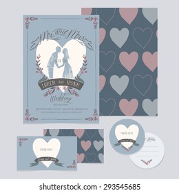 Wedding invitation cards