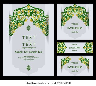 Wedding invitation or cards.