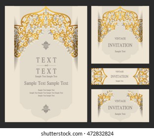Wedding invitation or cards.