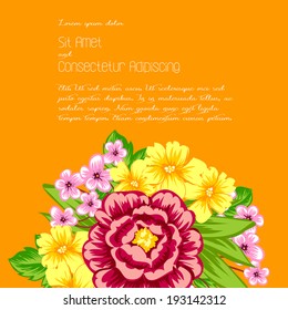 Wedding invitation cards with floral elements.
