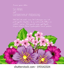 Wedding invitation cards with floral elements.
