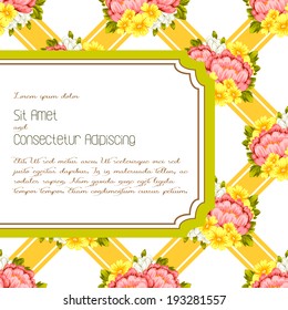 Wedding invitation cards with floral elements.