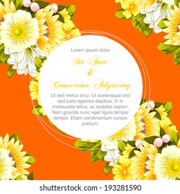 Wedding invitation cards with floral elements.