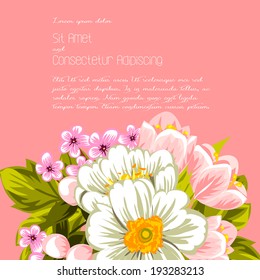 Wedding invitation cards with floral elements.