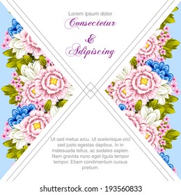 Wedding invitation cards with floral elements.
