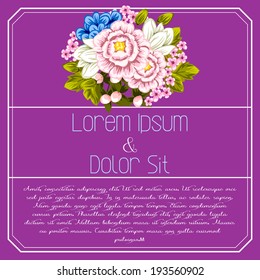 Wedding invitation cards with floral elements.