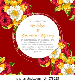 Wedding invitation cards with floral elements.