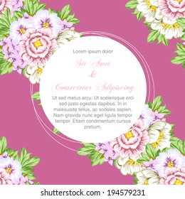 Wedding invitation cards with floral elements.