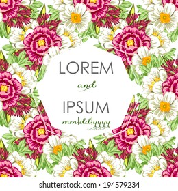 Wedding invitation cards with floral elements.