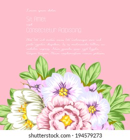 Wedding invitation cards with floral elements.