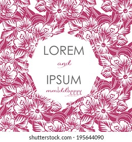 Wedding invitation cards with floral elements.
