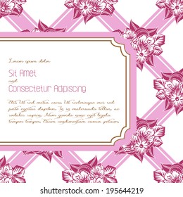 Wedding invitation cards with floral elements.