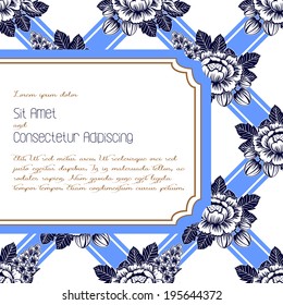 Wedding invitation cards with floral elements.