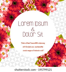 Wedding invitation cards with floral elements.