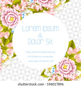 Wedding invitation cards with floral elements.