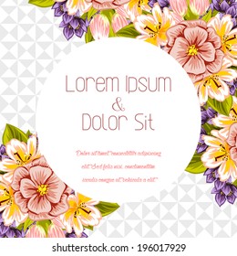 Wedding invitation cards with floral elements.