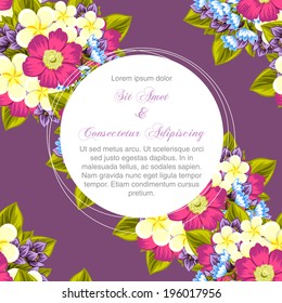 Wedding invitation cards with floral elements.