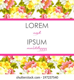 Wedding invitation cards with floral elements.