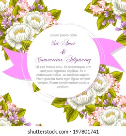Wedding invitation cards with floral elements.