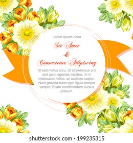 Wedding invitation cards with floral elements.